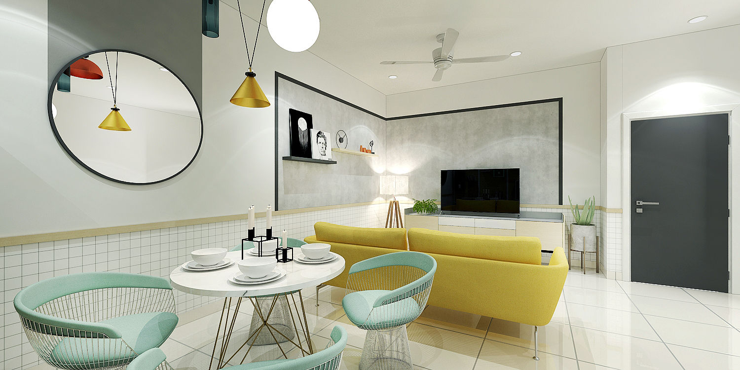 Mid Hills, Genting, AG DESIGN STUDIO AG DESIGN STUDIO Livings de estilo minimalista