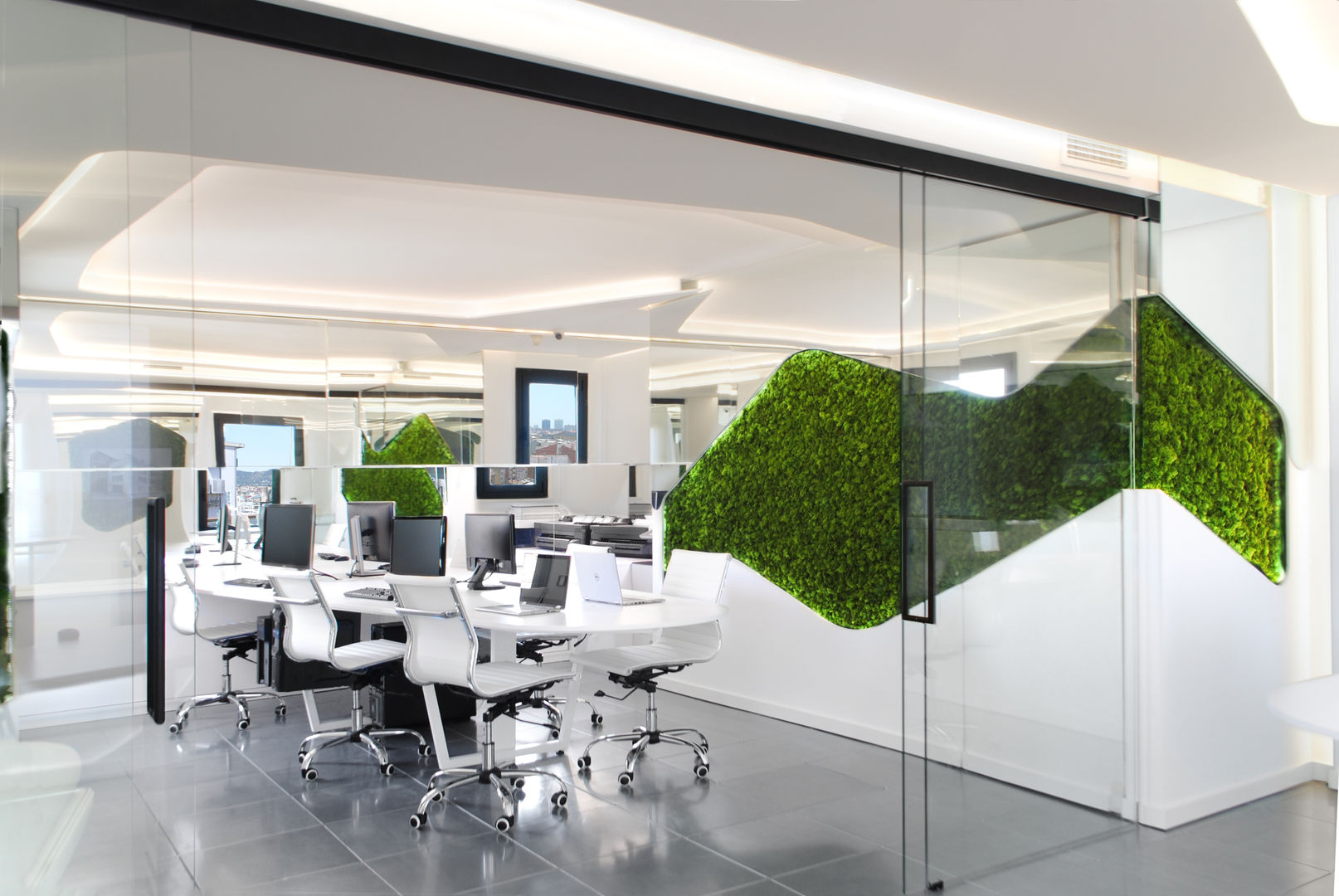 OFICINAS EN AVENIDA DIAGONAL DE BARCELONA, MANUEL TORRES DESIGN MANUEL TORRES DESIGN Commercial spaces Offices & stores