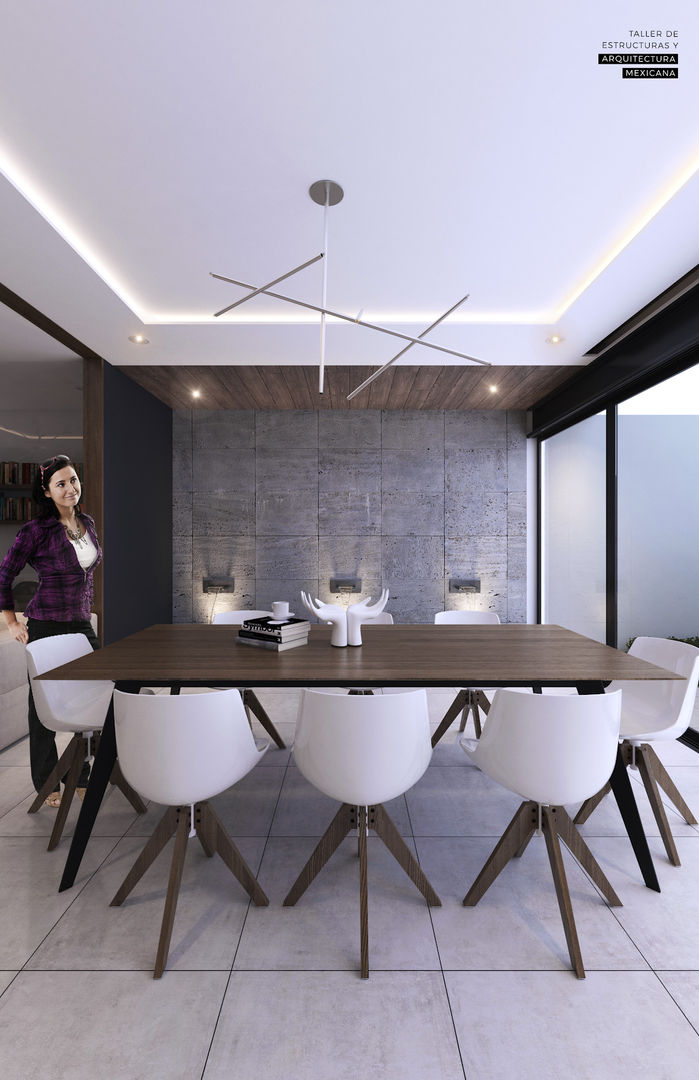 CASA MERAKI, BLISS RESIDENCIAL BLISS RESIDENCIAL Modern Dining Room Ceramic