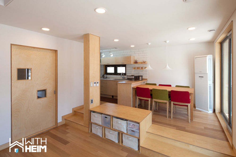 포천 무림리 모던주택, 위드하임 Withheim 위드하임 Withheim Modern living room