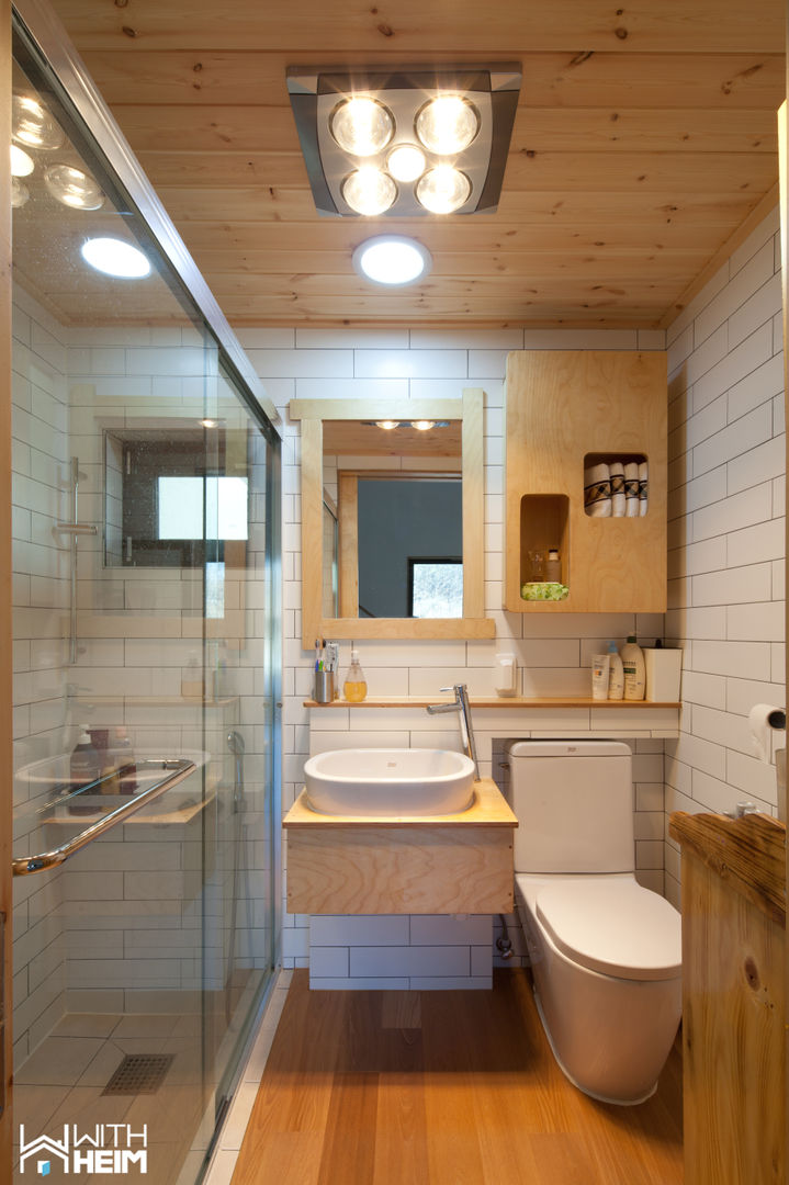 포천 무림리 모던주택, 위드하임 Withheim 위드하임 Withheim Modern bathroom