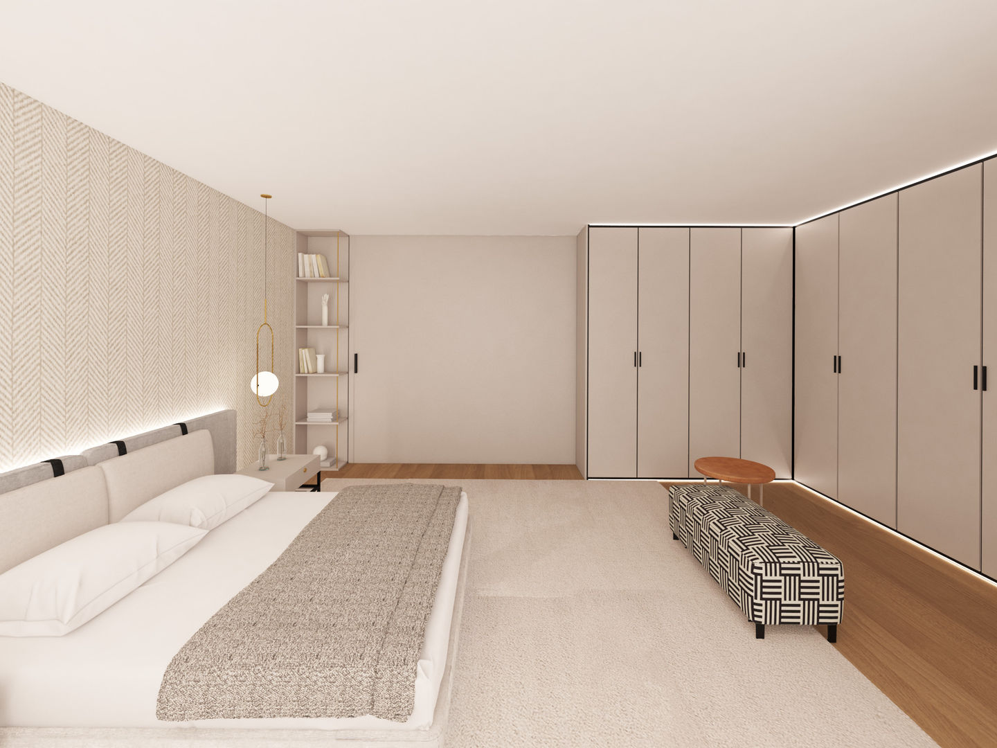 Moradia em Tagilde, Vizela - 2020, MIA arquitetos MIA arquitetos ห้องนอนขนาดเล็ก