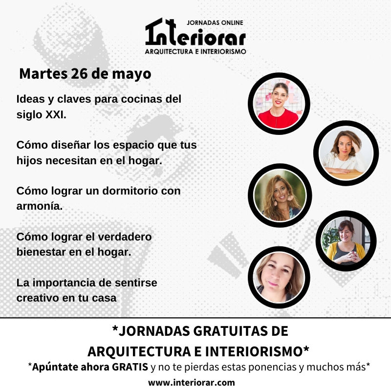 Jornadas gratuitas online INTeriorar 2020, Elena de Frutos Elena de Frutos