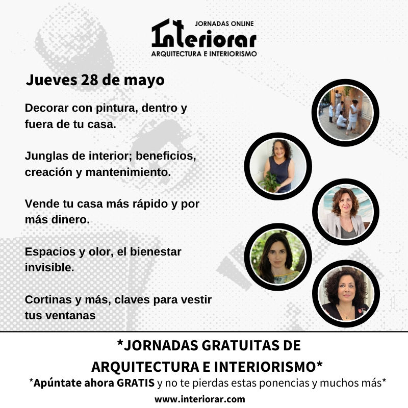 Jornadas gratuitas online INTeriorar 2020, Elena de Frutos Elena de Frutos