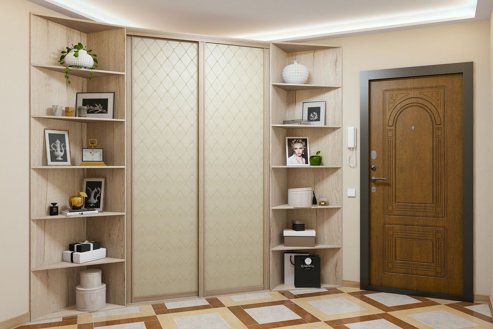 Как сделать маленькую прихожую стильной и просторной | homify