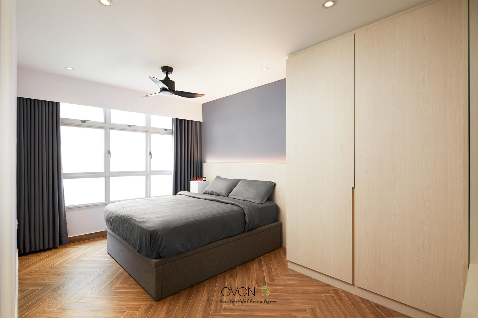 Punggol Bayview, Ovon Design Ovon Design Cuartos de estilo minimalista