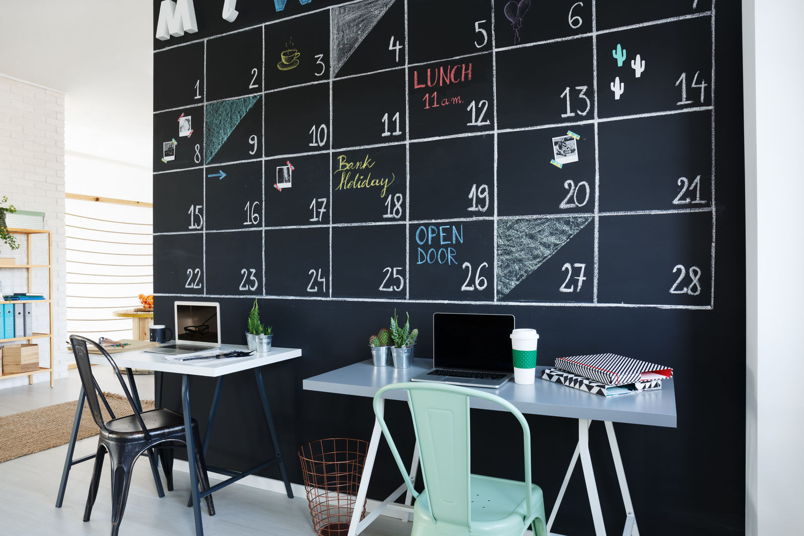 San Deco Chalkboard SAN DECO حديقة داخلية تصميم مساحات داخلية