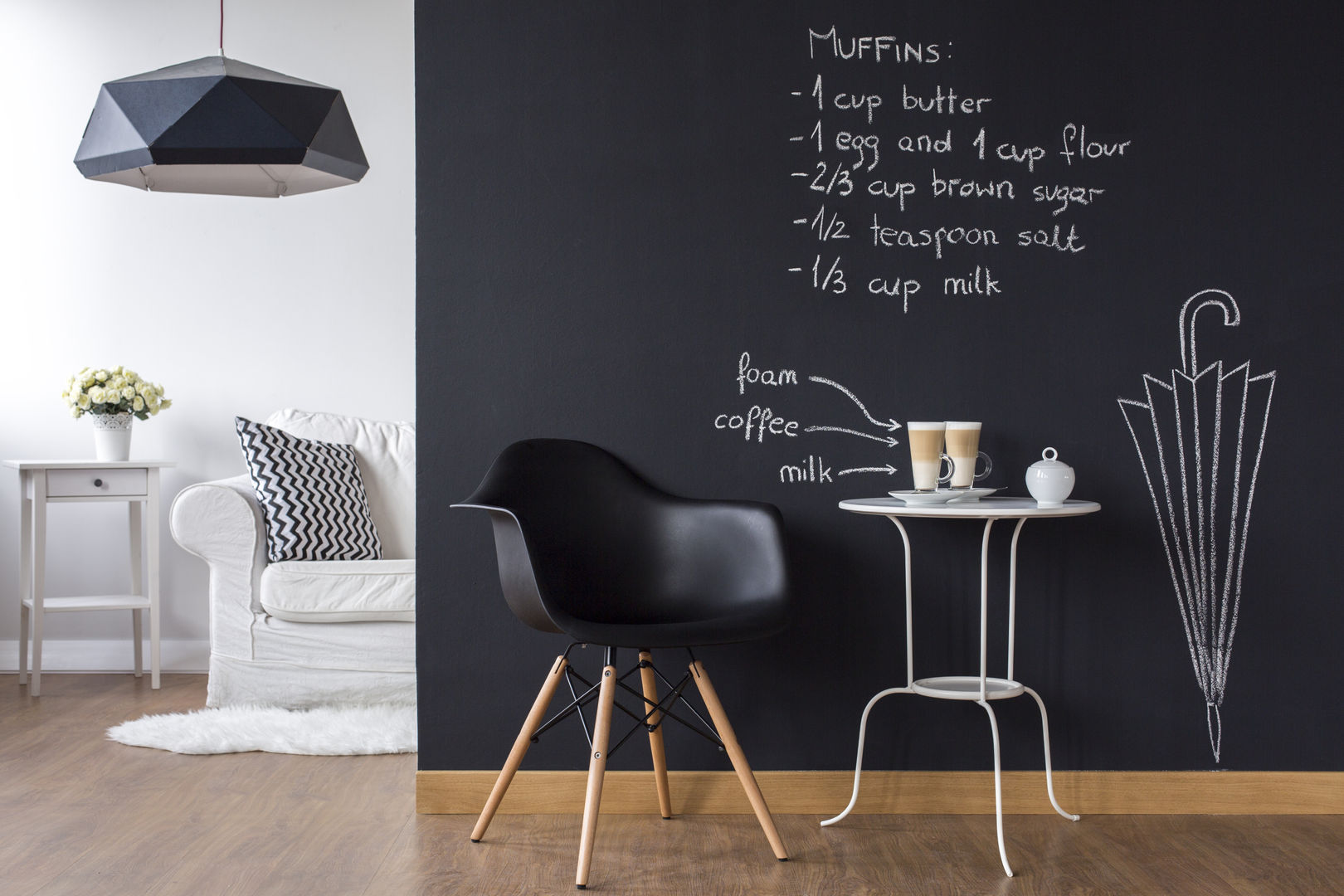 San Deco Chalkboard SAN DECO حديقة داخلية تصميم مساحات داخلية