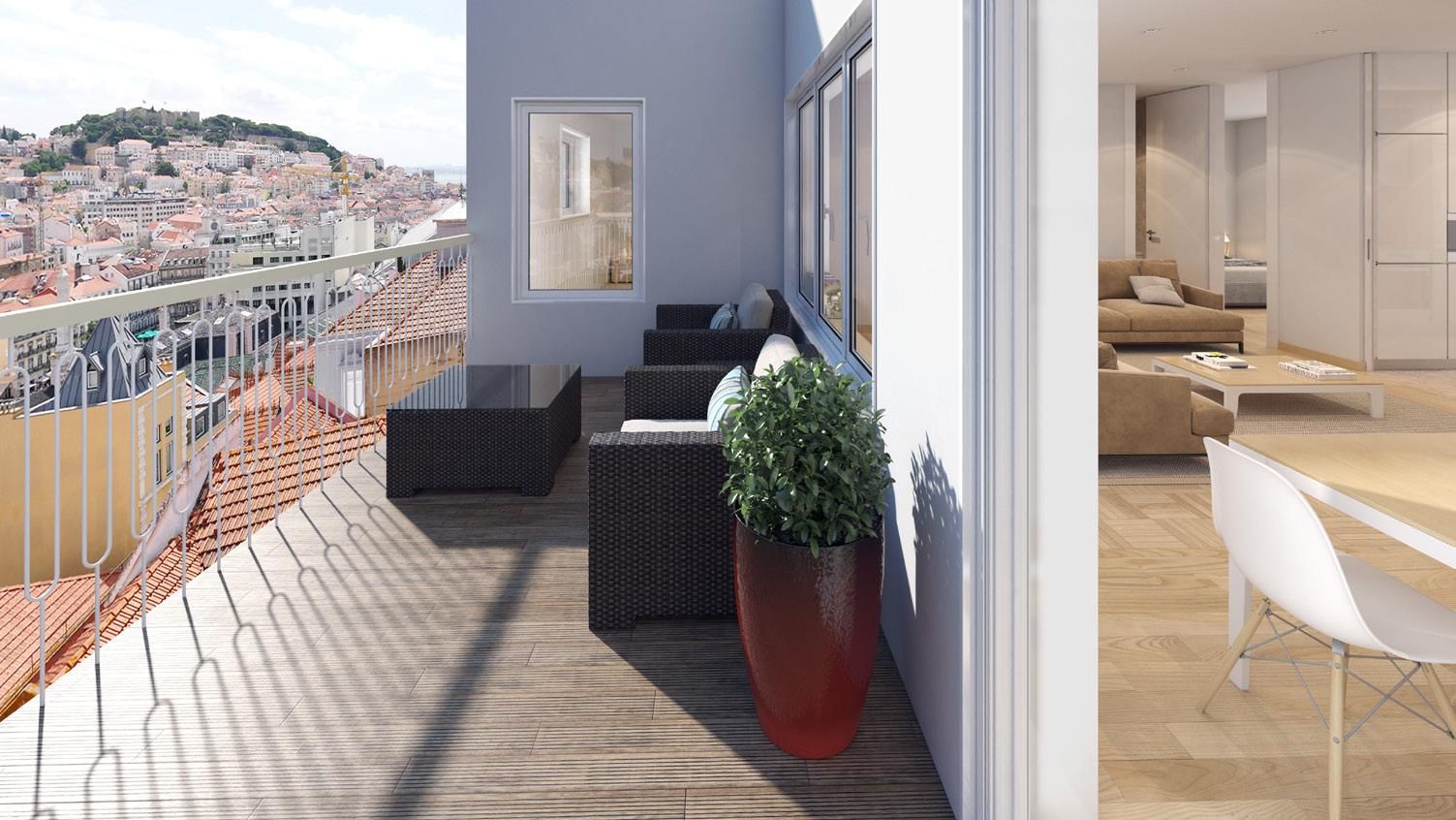 homify Balkon