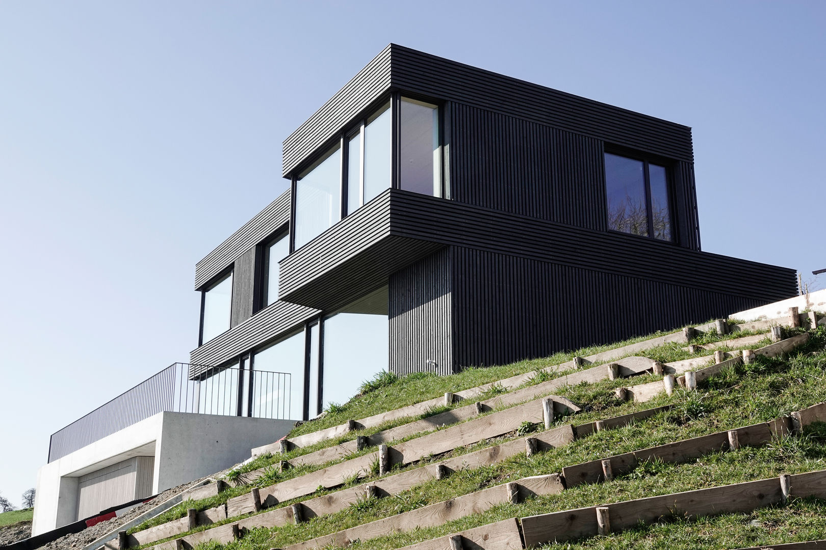 Einfamilienhaus Götz, Hegi Koch Kolb + Partner Architekten AG Hegi Koch Kolb + Partner Architekten AG 獨棟房