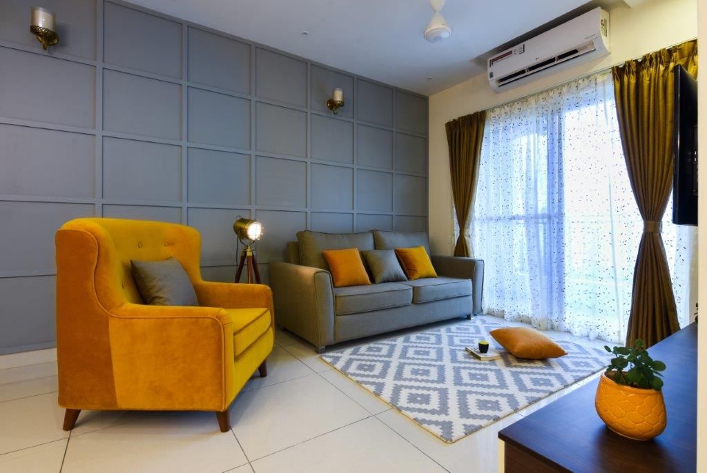 A Whimsical Guest Home, IBR Designs IBR Designs Salas de estar modernas