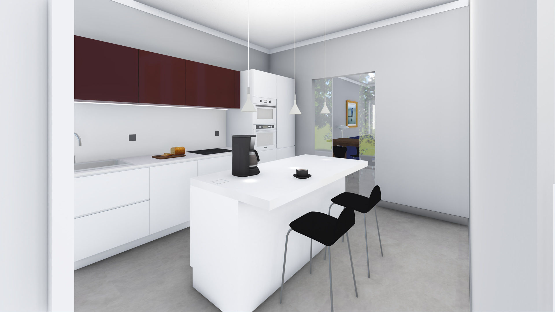 Ristrutturazione ed efficientamento energetico di una villetta a schiera, Studio Dalla Vecchia Architetti Studio Dalla Vecchia Architetti Built-in kitchens