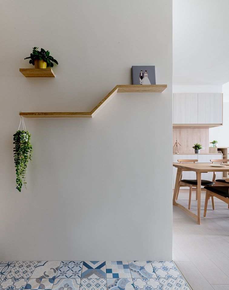 久違彭派, 八寶空間美學| BABODESIGN 八寶空間美學| BABODESIGN Scandinavian style corridor, hallway& stairs