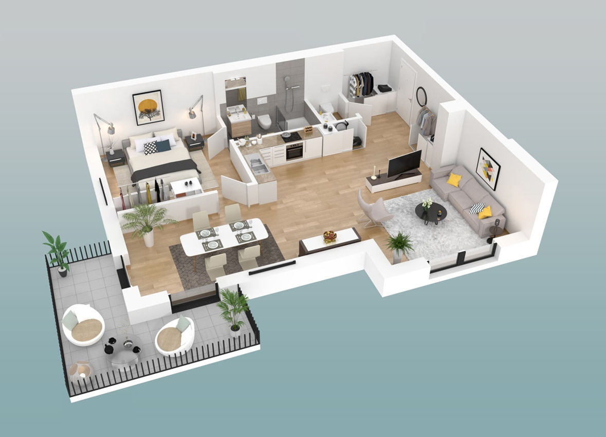 10 Planimetrie Ispiratrici per Organizzare al Meglio la Casa | homify