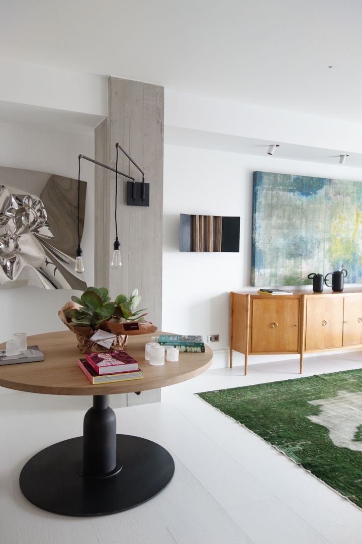 Appartamento Loft a Bari, studio sgroi studio sgroi Livings modernos: Ideas, imágenes y decoración