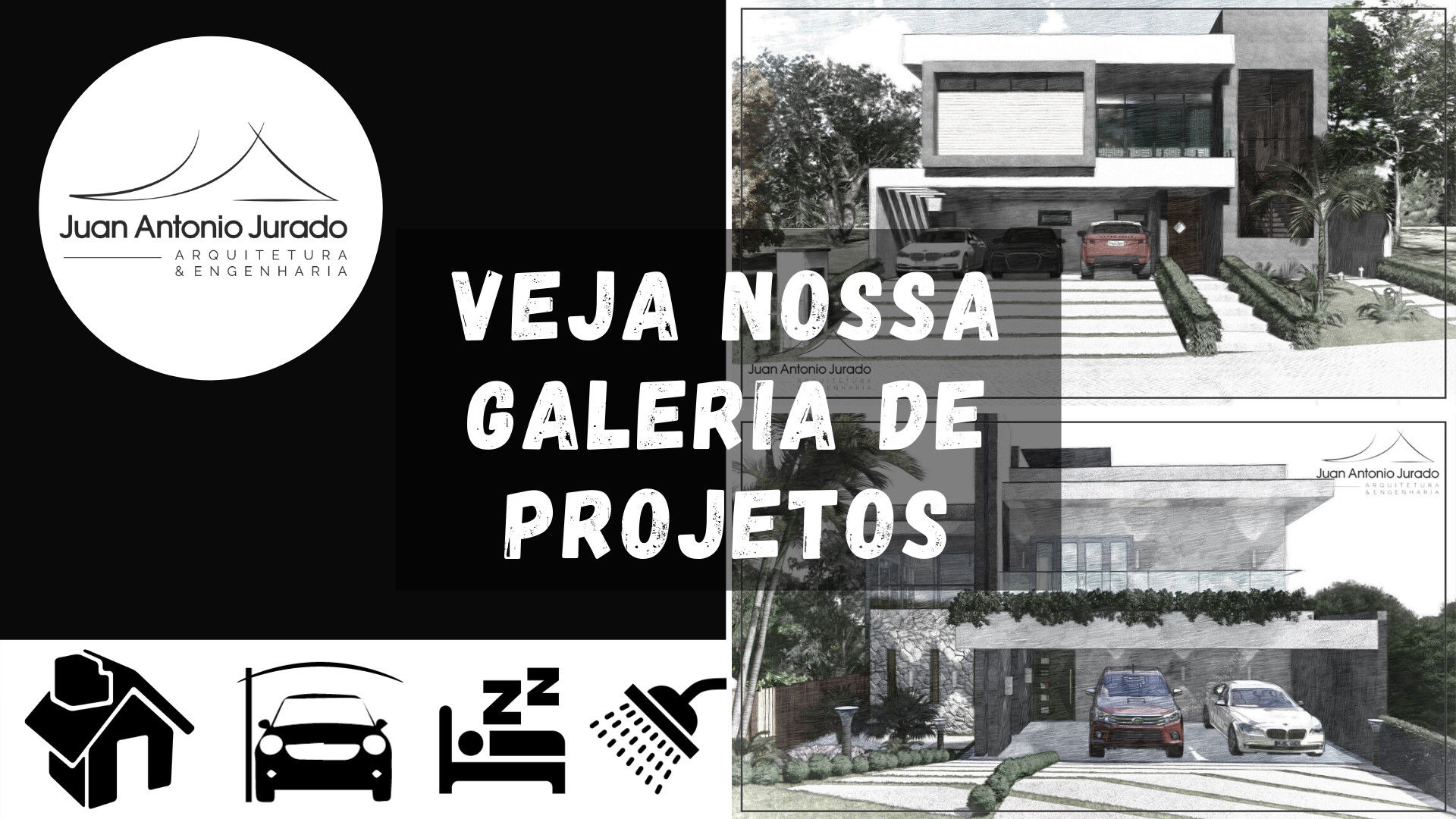 Presença ONLINE na criação de Novos Projetos, Juan Jurado Arquitetura & Engenharia Juan Jurado Arquitetura & Engenharia Casas modernas