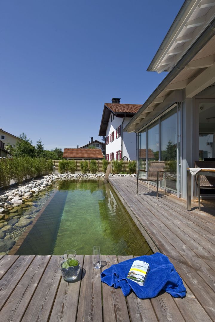 Vitalhaus Traunstein, Regnauer Hausbau Regnauer Hausbau Swimming pond