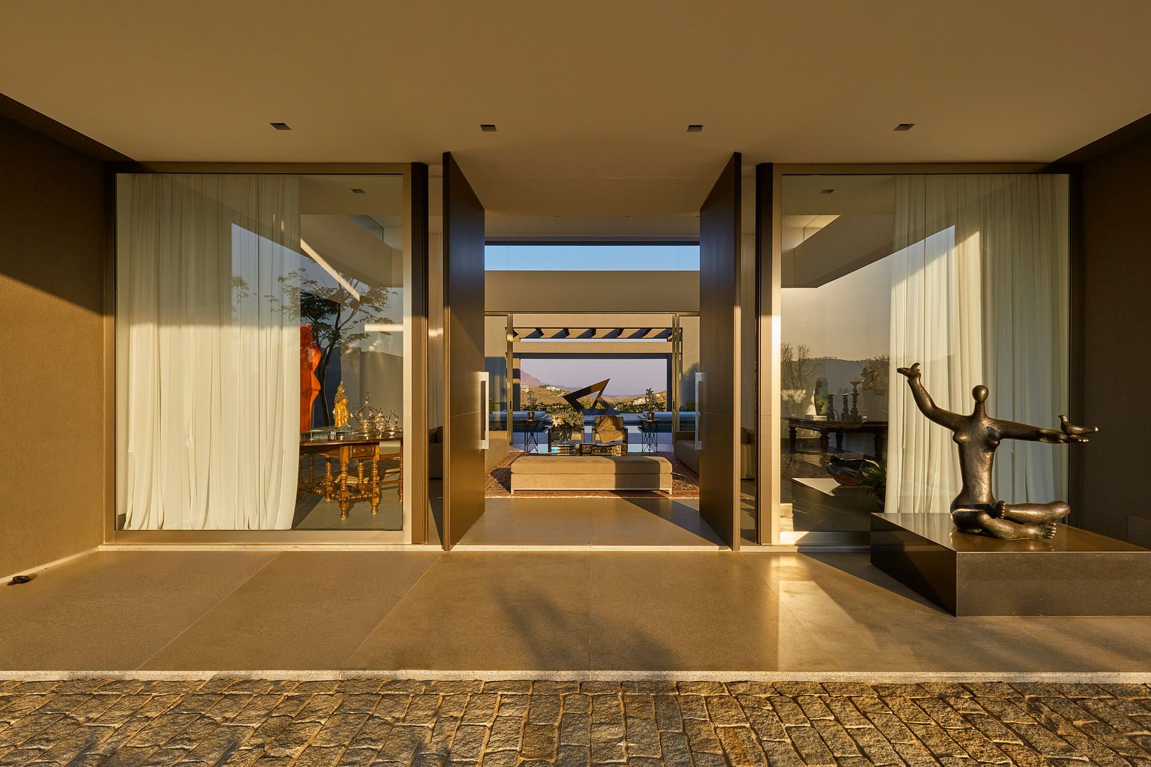 Casa no vale dos cristais 1, Lanza Arquitetos Lanza Arquitetos Modern houses