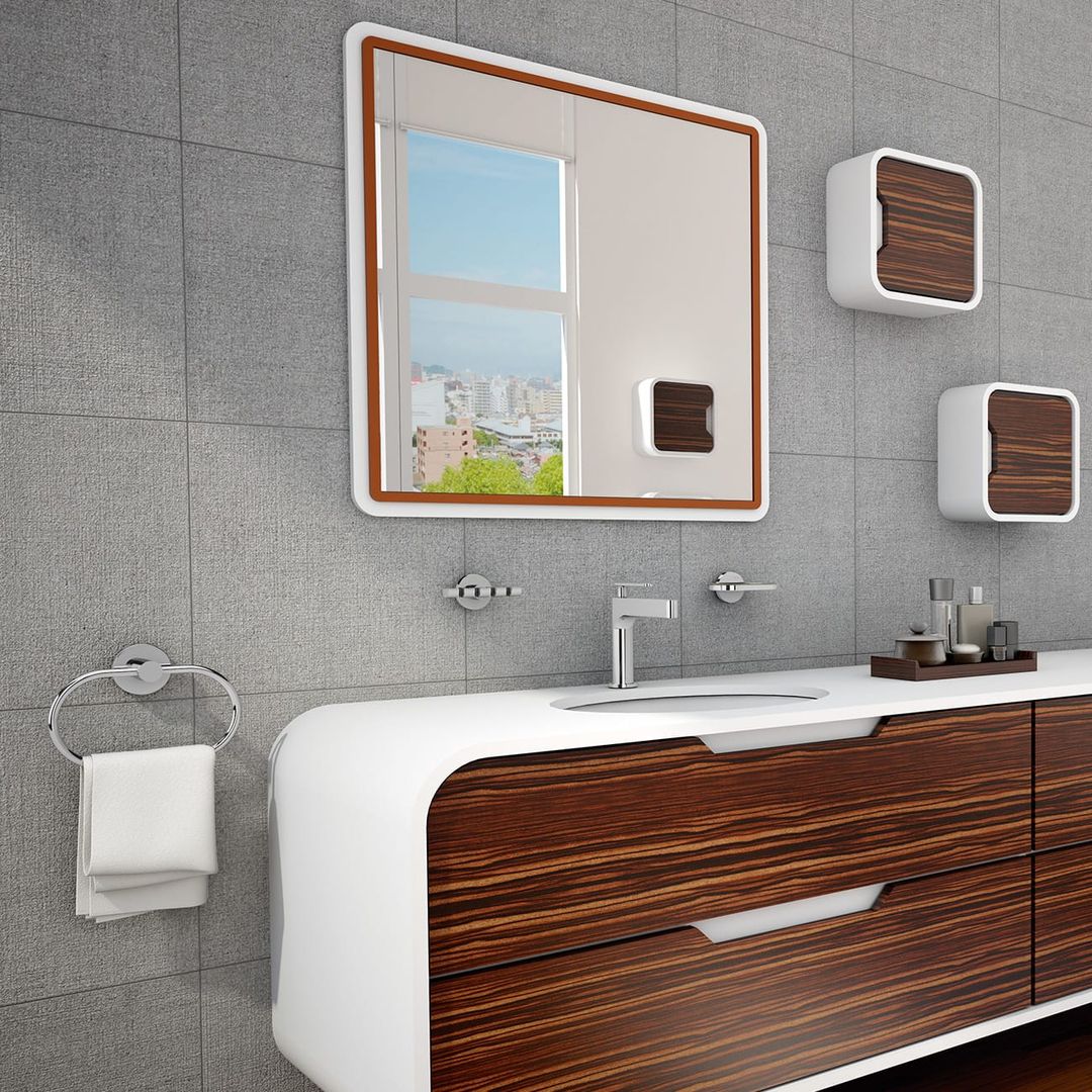 Colecciones de Baño, HELVEX SA DE CV HELVEX SA DE CV Minimalist style bathroom Fittings