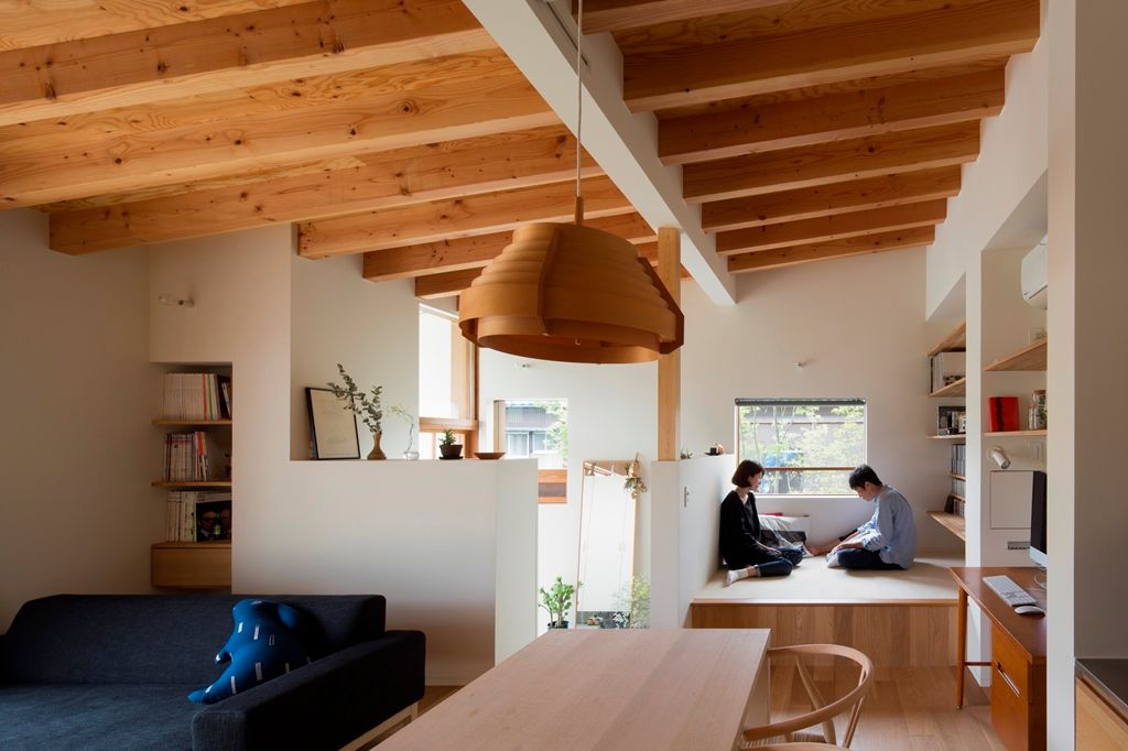 横地の家／趣味を楽しむ平屋の住み家, 松原建築計画 一級建築士事務所 / Matsubara Architect Design Office 松原建築計画 一級建築士事務所 / Matsubara Architect Design Office Comedores de estilo escandinavo