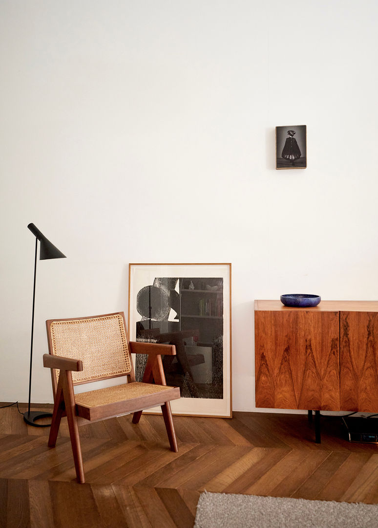 House B&J, Heinzel | de Vries Heinzel | de Vries Minimalistyczny salon