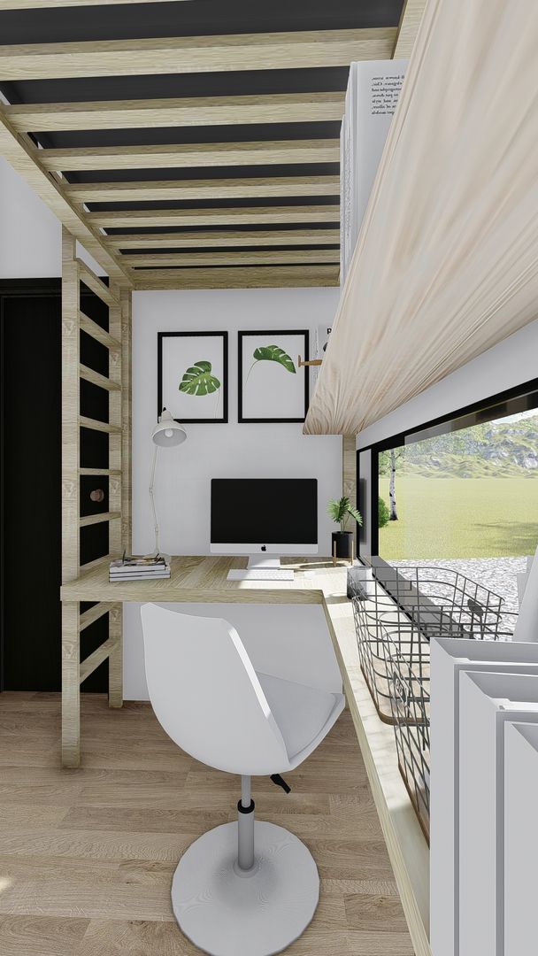 Home Office / Oficina modular / Cuarto de entretención / Oficina prefabricada homify