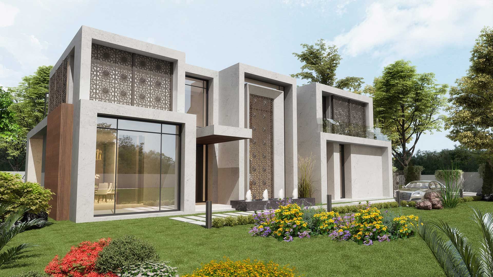 Al Wukair Villas, Sia Moore Archıtecture Interıor Desıgn Sia Moore Archıtecture Interıor Desıgn فيلا