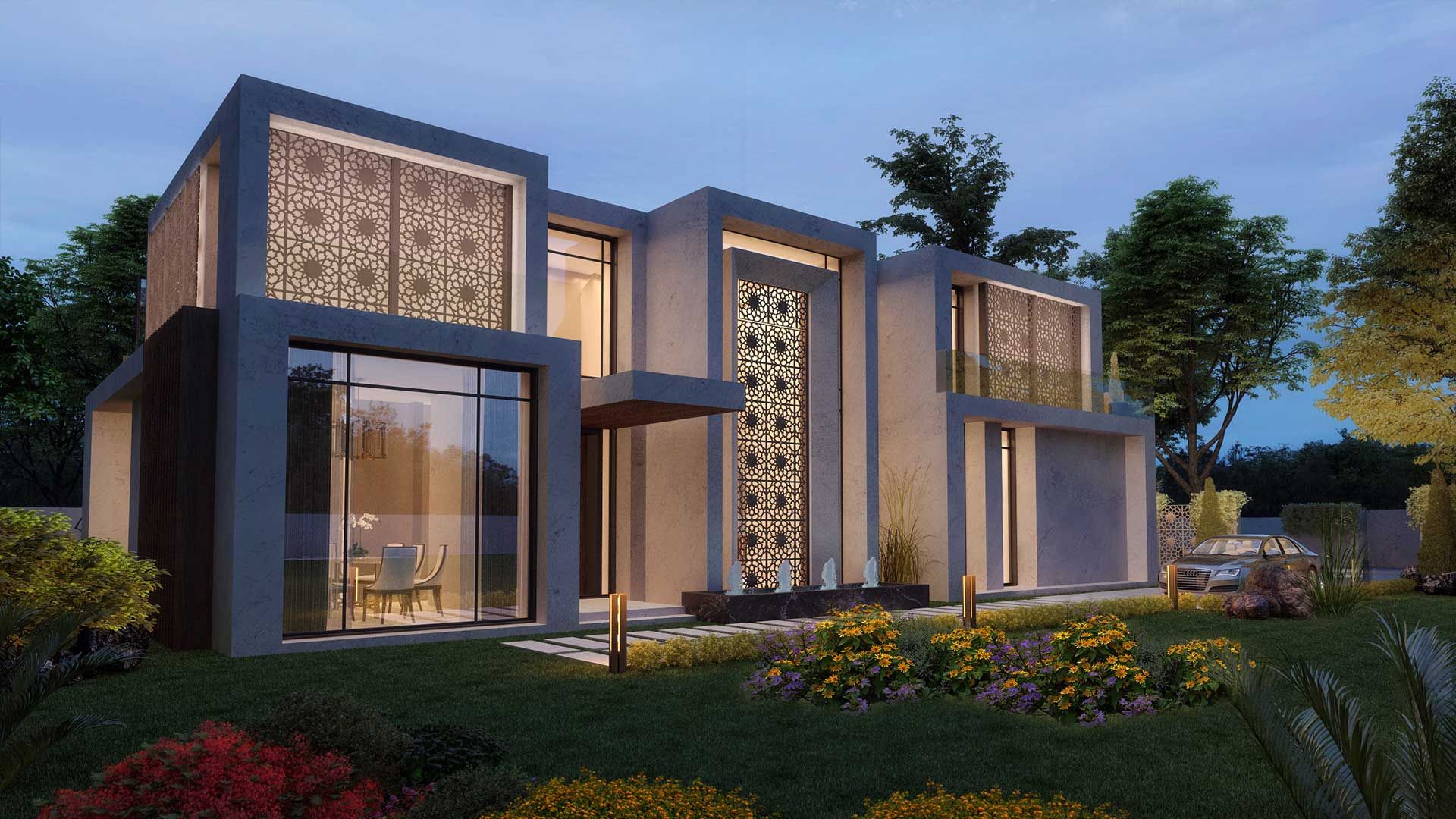 Al Wukair Villas, Sia Moore Archıtecture Interıor Desıgn Sia Moore Archıtecture Interıor Desıgn Вілли