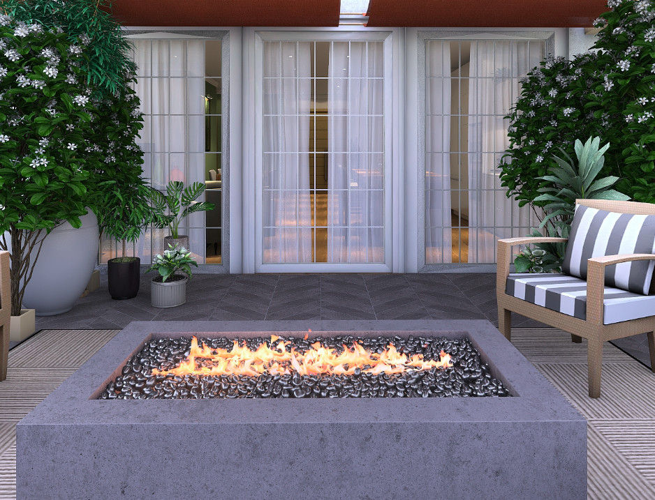 La casa verde - , Nicoletta Russo Nicoletta Russo Modern balcony, veranda & terrace Tiles