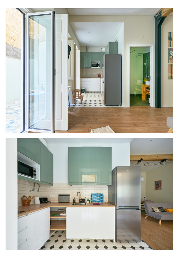 Remodelação de Apartamento em Arroios, CSR Construção e Reabilitação Lda CSR Construção e Reabilitação Lda Petites cuisines