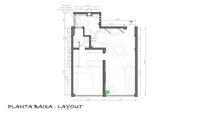 Planta de layout definitiva homify