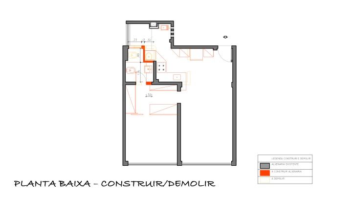 Planta de construir e demolir homify