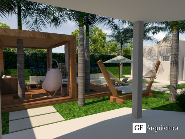 Reforma de Quintal , GF Arquitetura GF Arquitetura 庭院