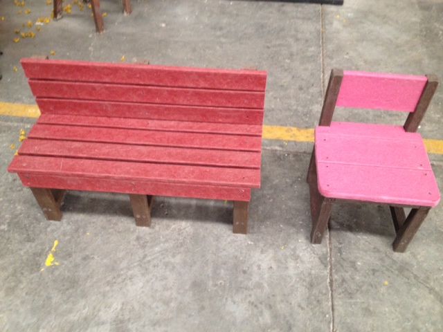 Plastimadera para bancas, Tek Products Monterrey Tek Products Monterrey Terrace پلاسٹک Furniture