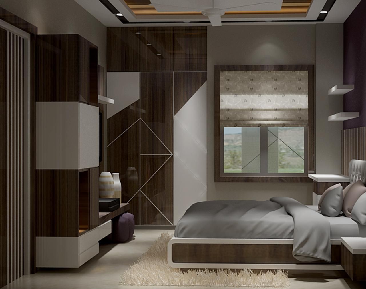 Bedroom Itzin World Designs Modern style bedroom interior designers, interior design, home interior, interior decoration, home interior design, modern interior design,house interior design, bedroom interior design, modern house interior, house interior,minimalist interior design, modern home interior