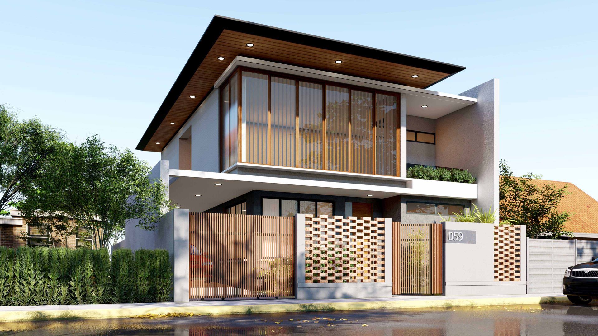 A Proposed 2-Storey Residential Development , Studio Each Architecture Studio Each Architecture