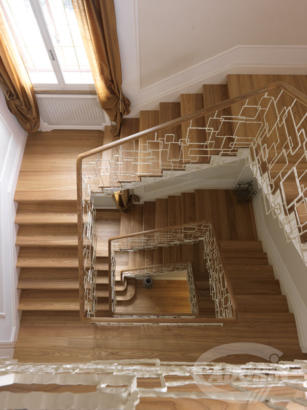 Elm Oiled Cadorin Group Srl - Italian craftsmanship production Wood flooring and Coverings Escalier