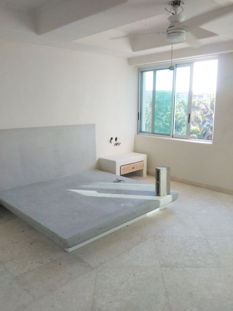 Remodelación departamento en Acapulco, Arquitectura Progresiva Arquitectura Progresiva Small bedroom