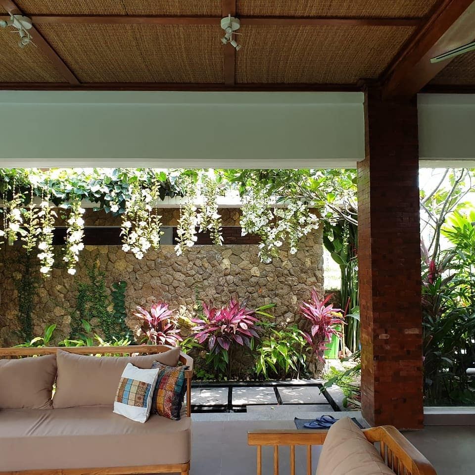 Villa Ubud, Bali, Bral Studio Architecture Bral Studio Architecture 客廳