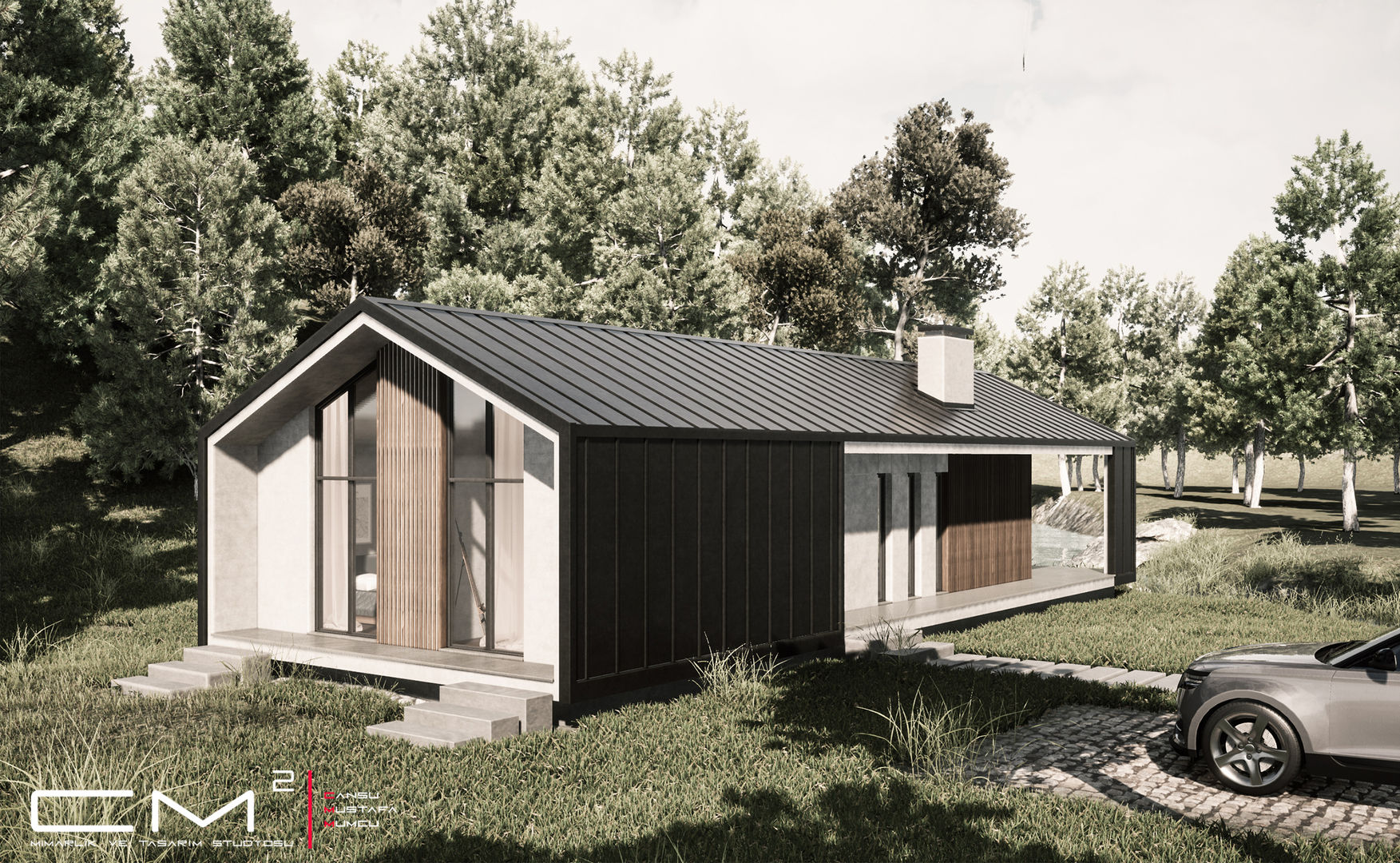 Hafif Çelik - Loft Seri, CM² Mimarlık ve Tasarım Stüdyosu CM² Mimarlık ve Tasarım Stüdyosu Prefabricated home