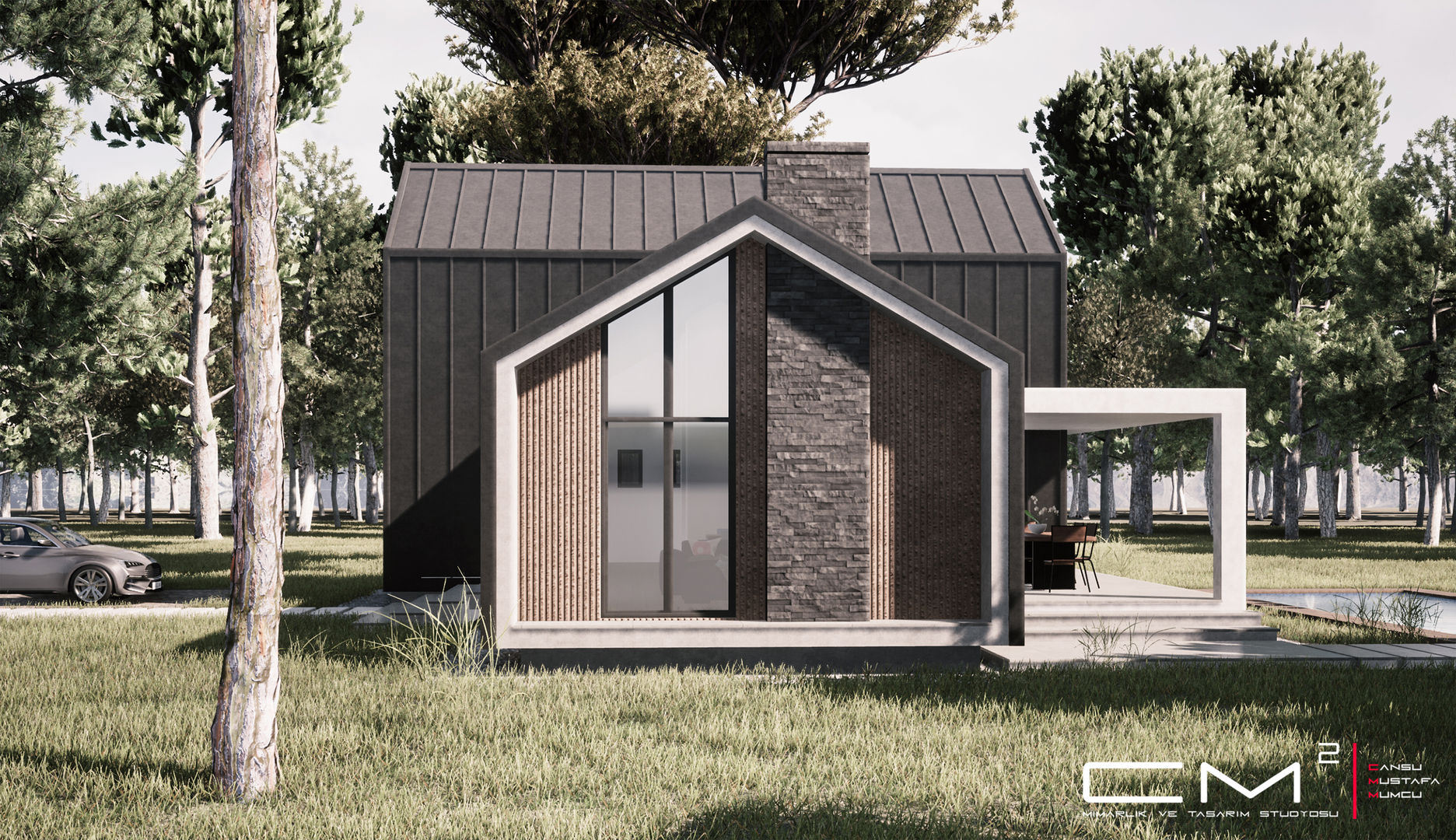 Hafif Çelik - Loft Seri, CM² Mimarlık ve Tasarım Stüdyosu CM² Mimarlık ve Tasarım Stüdyosu Prefabricated home