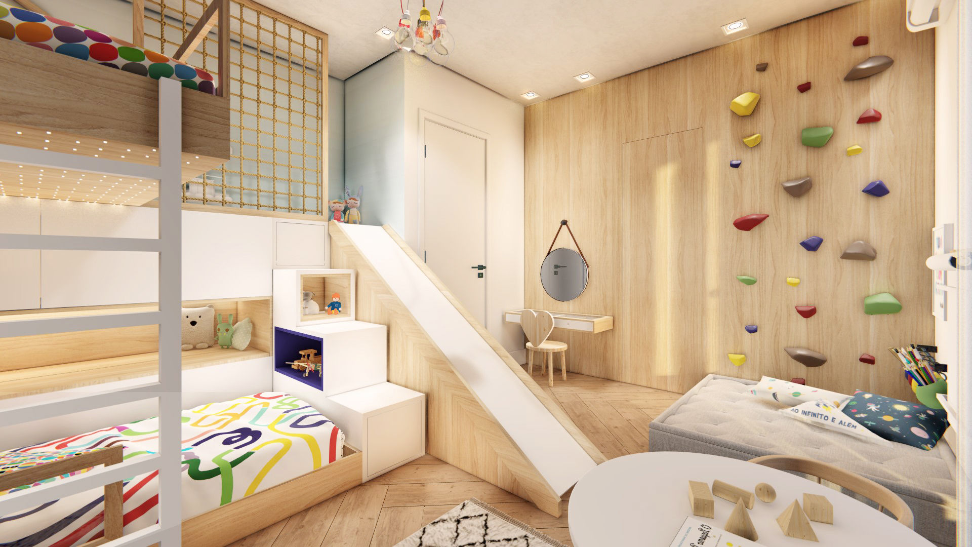 EscandiLar, Studio Ideação Studio Ideação 北欧デザインの 子供部屋