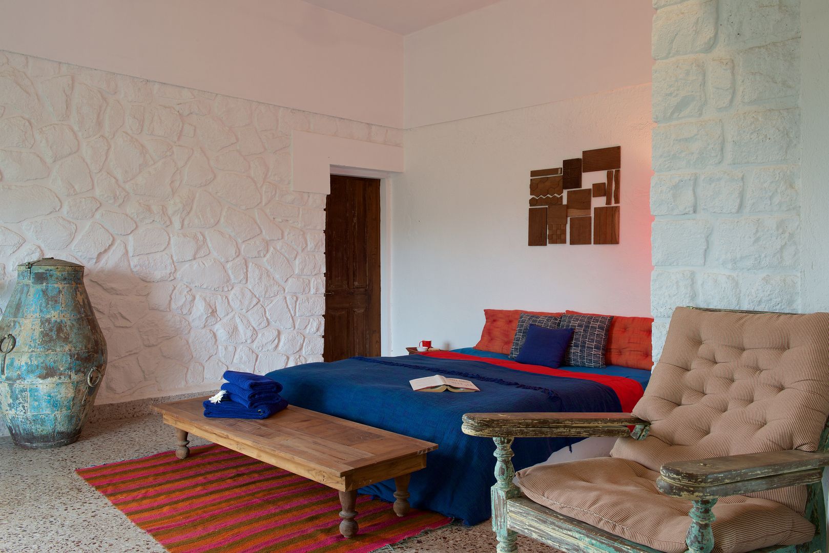 bedroom lower level Ashleys Mediterranean style houses Stone farm house design , bungalow design , architecture design , villa design , building design , interior design