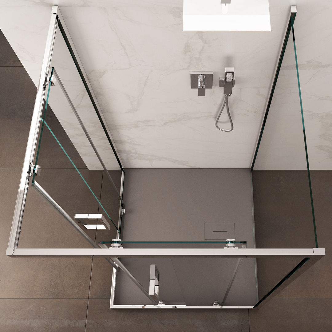 Box doccia Adry, be easy srl be easy srl Modern bathroom