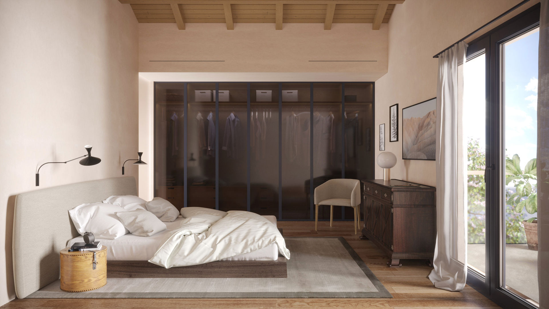 Casa S, locatelli pepato locatelli pepato Modern Bedroom Wood Wood effect