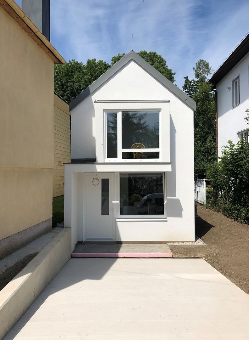 Haus ALF, archipur Architekten aus Wien archipur Architekten aus Wien Casas pequeñas Ladrillos