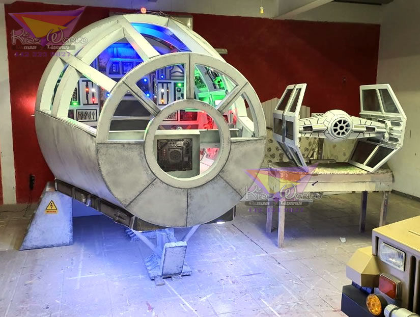 Impresionantes Recamaras de Star Wars, Kids World- Recamaras, literas y muebles para niños Kids World- Recamaras, literas y muebles para niños Nursery/kid’s room انجینئر لکڑی Transparent Beds & cribs