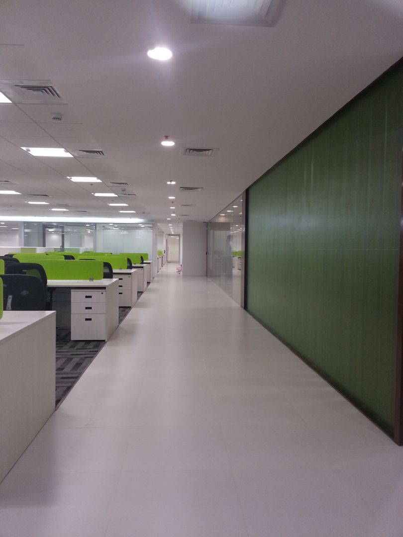 Office Interior Project, S4S Interiors LLP S4S Interiors LLP مساحات تجارية محلات تجارية