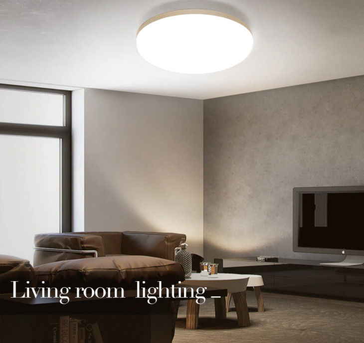 LED Panel Light In Living Room Harold Electrical Modern living room Aluminium/Zinc