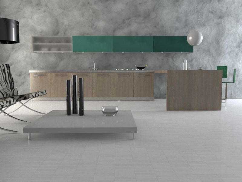 Progettazione Cucina - Soggiorno, Iris Design - Un metro quadro a colori Iris Design - Un metro quadro a colori Built-in kitchens